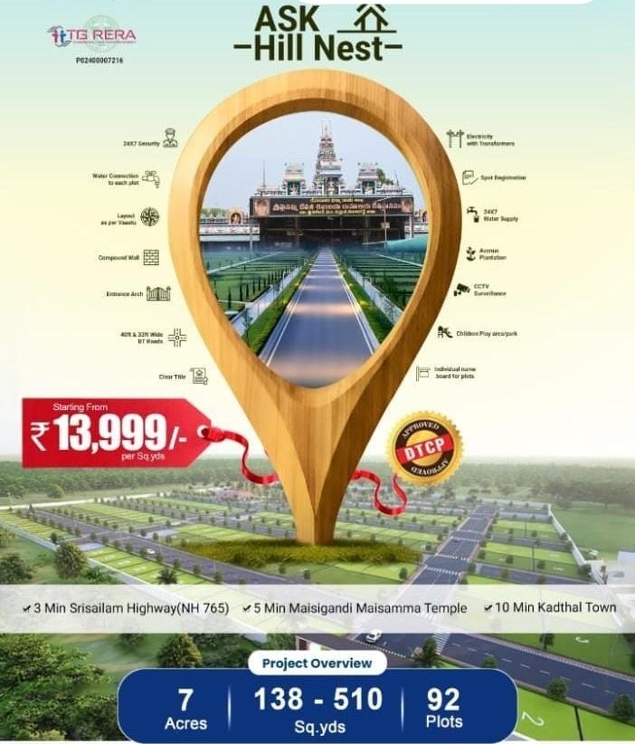 Plots for Sale in Kadthal, Hyderabad (2)